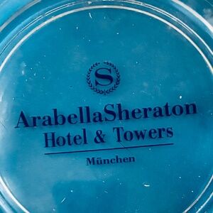 1980s Arabella Sheraton München Ashtray